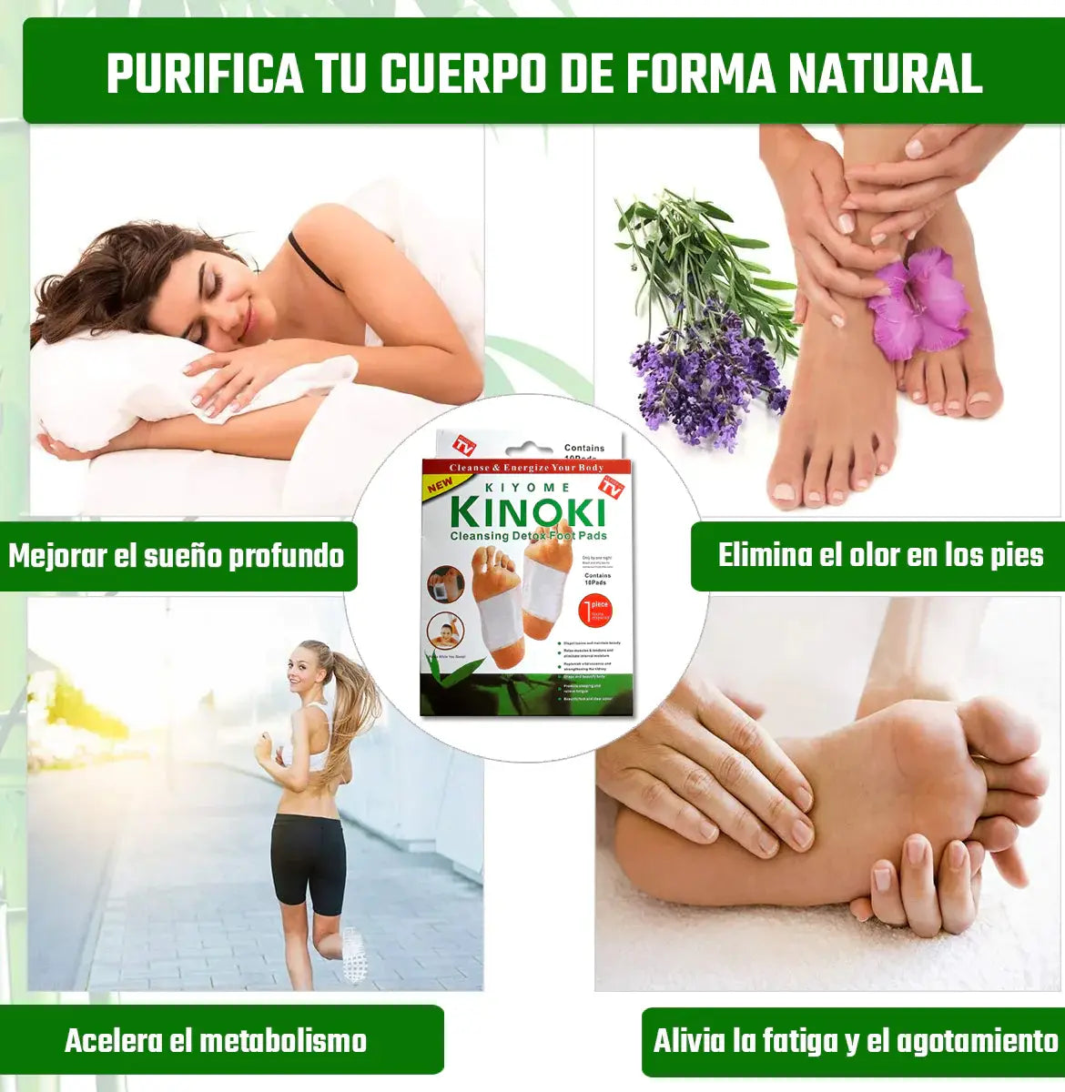 PARCHES DETOX KINOKI™ | DESINTOXICA MIENTRAS DUERMES + ENERGÍA AL DESPERTAR
