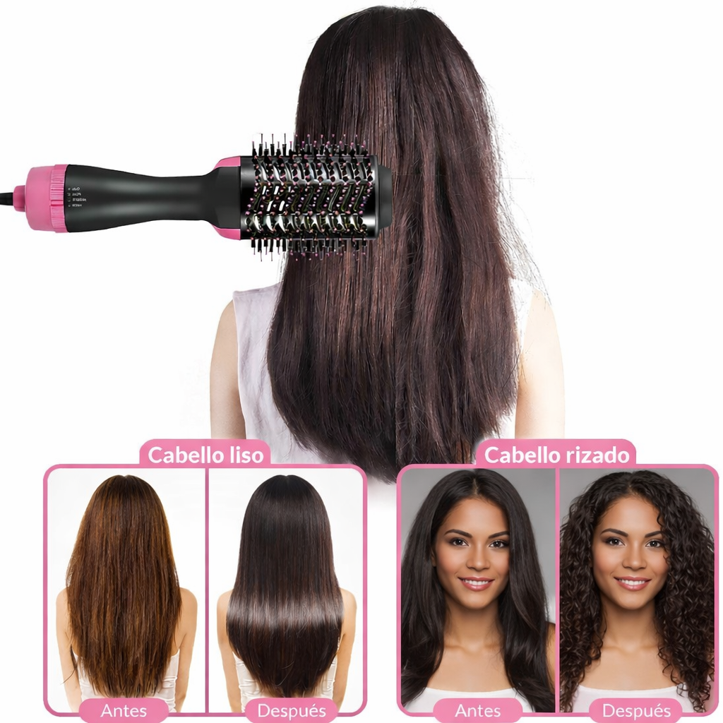 DivinaTech™ | ¡Secado de Peluquería, Alisado y Volumen en Casa!