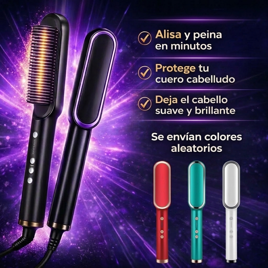 GlissHair™ | ¡Liso Perfecto al Instante!