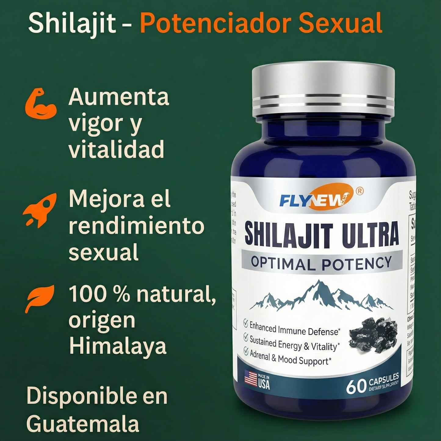 SHILAJIT ULTRA™ | ¡Potencia Sexual Superior!